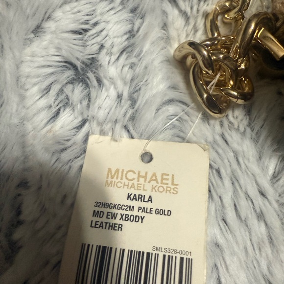 Michael Kors Karla Medium East West Leather Crossbody NEW! - Picture 4 of 7